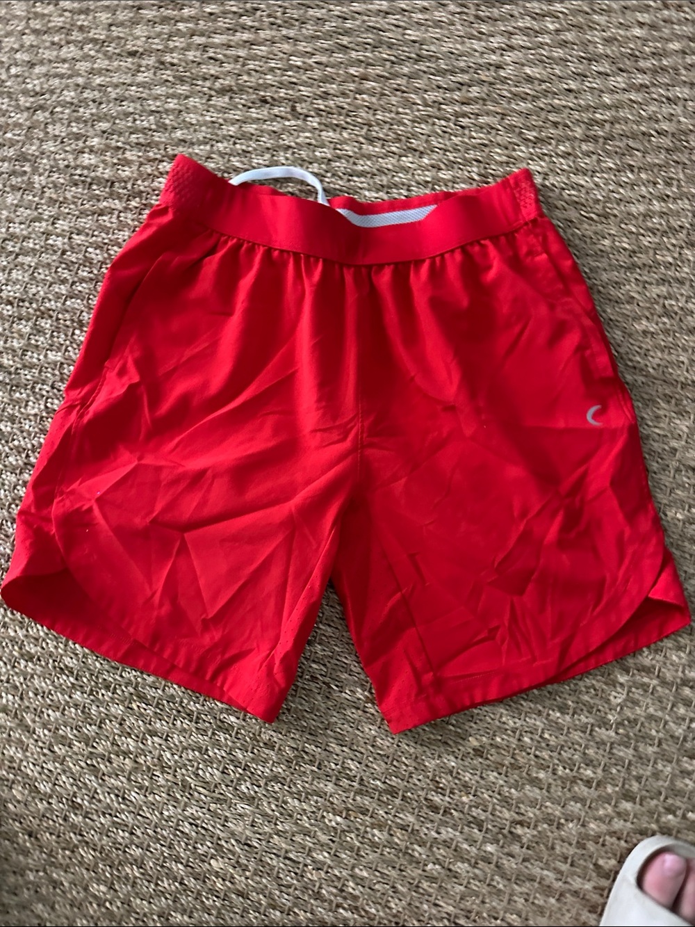 ZYIA Men's Bright Red Athletic Shorts